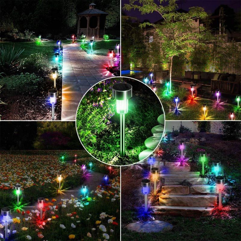 Outdoor Solar Lawn Spike Pathway Light