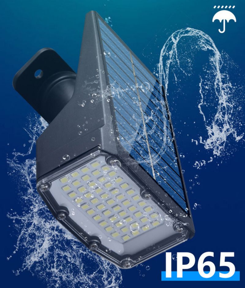 Projecteur solaire LED étanche IP65 extérieur