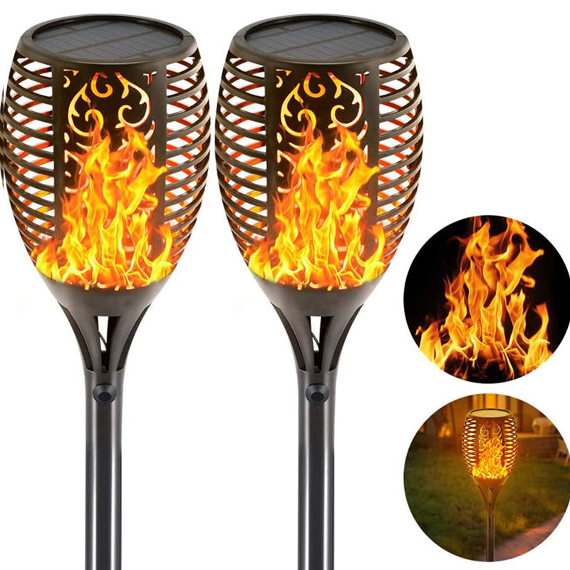 Outdoor Waterproof Led Solar Flame Torch Light