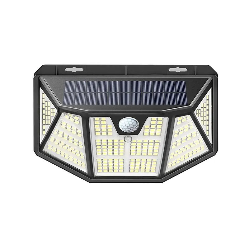 Luz de pared con sensor solar impermeable al aire libre IP65 310 LED