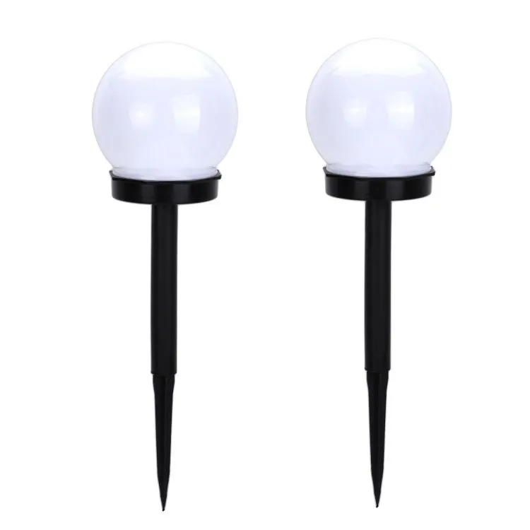 Waterproof Led Solar Round Solar Bulb Lawn Light Ground Plug Lamp