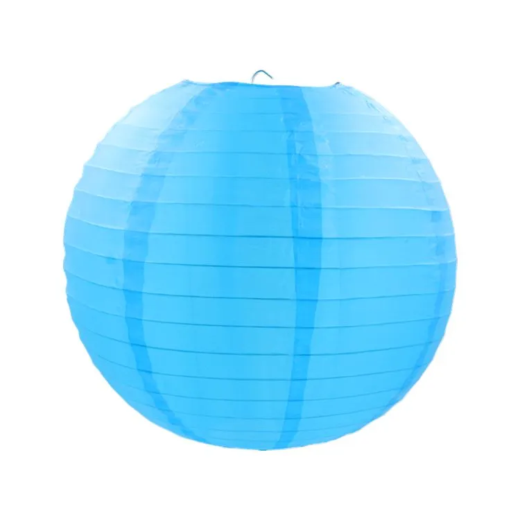 Outdoor Indoor Waterpoof Wedding Decoration Festival Party Chinese Round Nylon Fabric Lantern