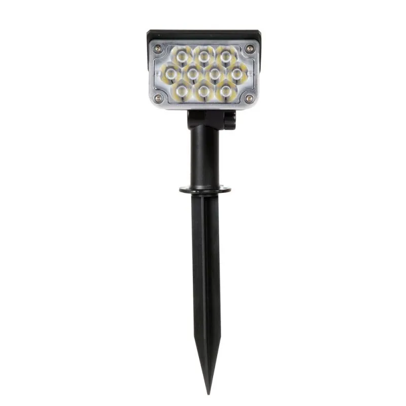 Foco solar LED para exterior