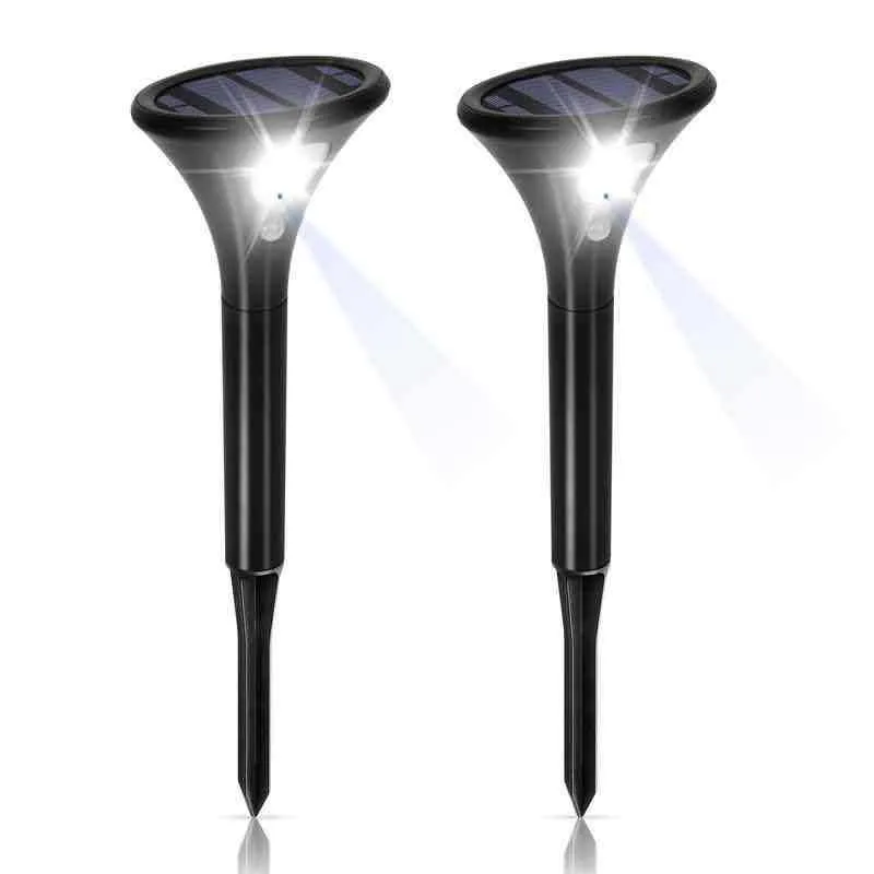 Luz solar LED para camino de césped al aire libre