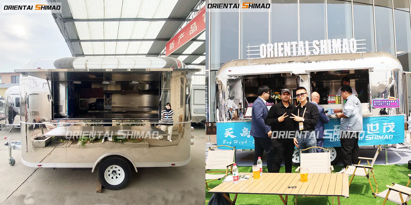 Liten matvagn i rostfritt stål eller stor matvagn i rostfritt stål?