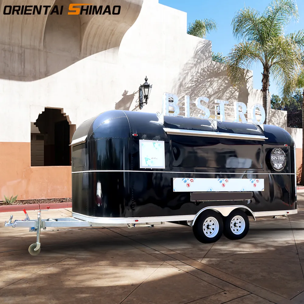 Orientalsk shimao sort airstream madtrailer