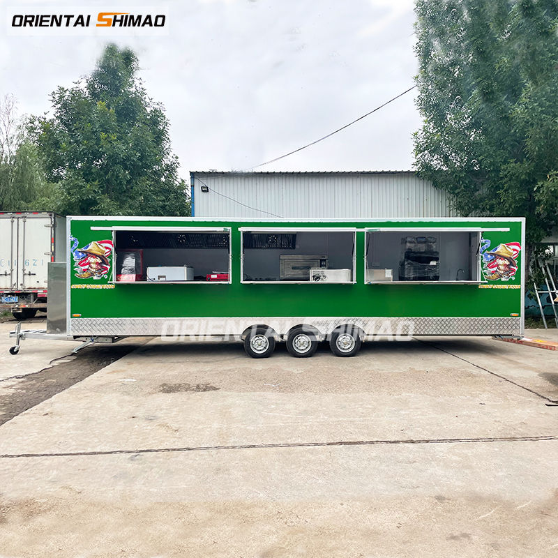 Camión de comida con cocina completa