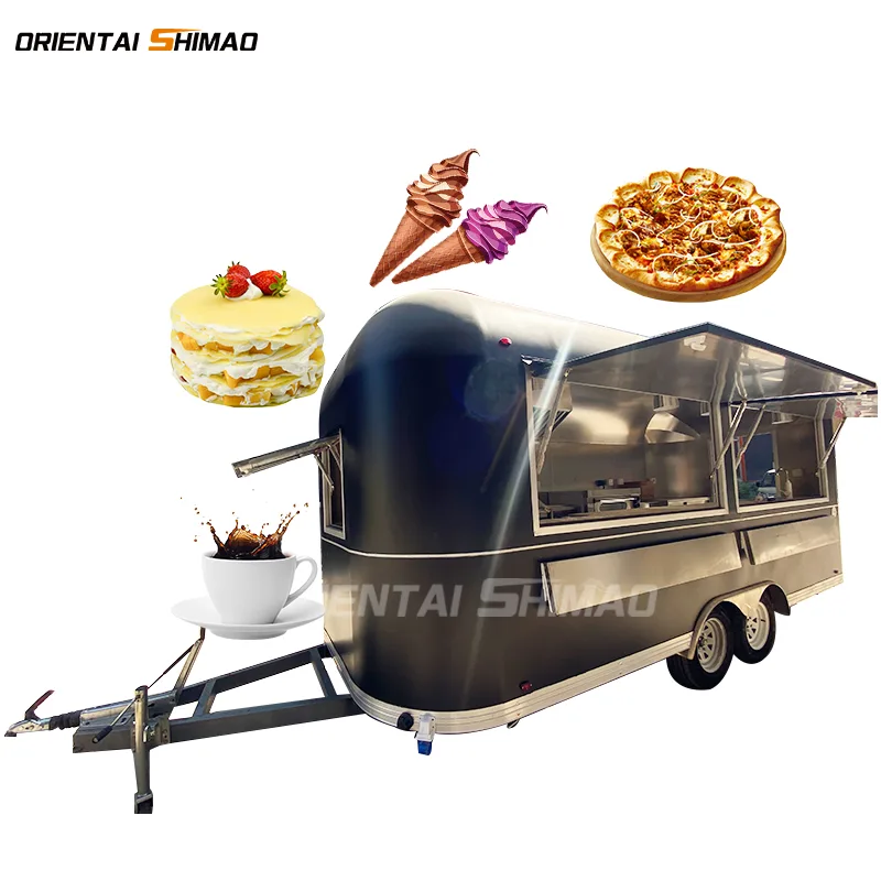 Rimorchio alimentare mobile per camion di cibo