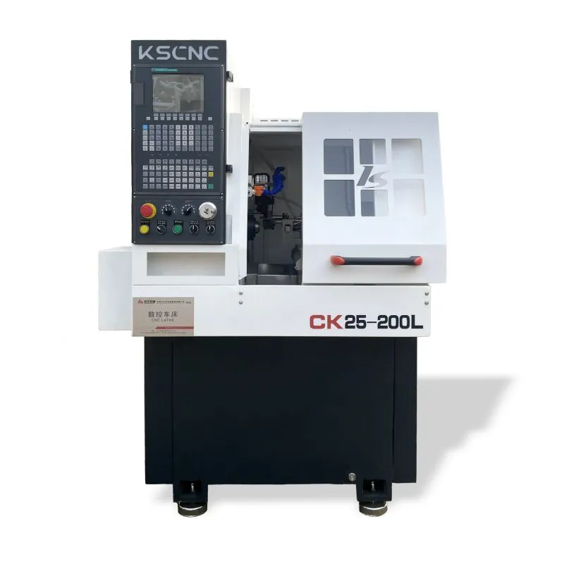 Automatische horizontale mini CNC-draaibankmachine