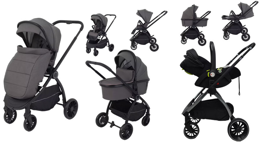 นวัตกรรมพลิกโฉม! Travel System 3 In 1 Baby Stroller ผู้นำรถเข็นเด็กยุคใหม่