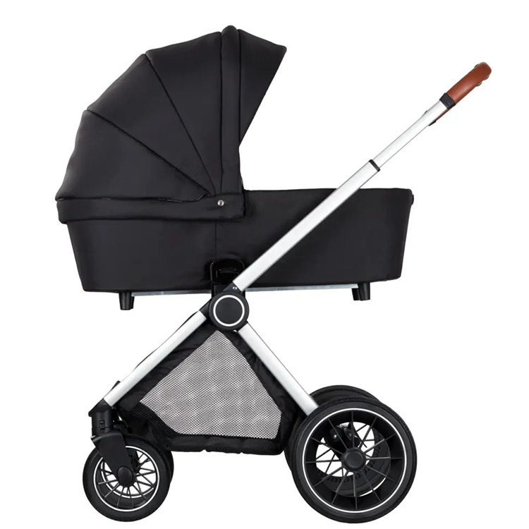 Baby Stroller 3 in 1 Pram with Car Seat Travel System Baby Strollers - 4 