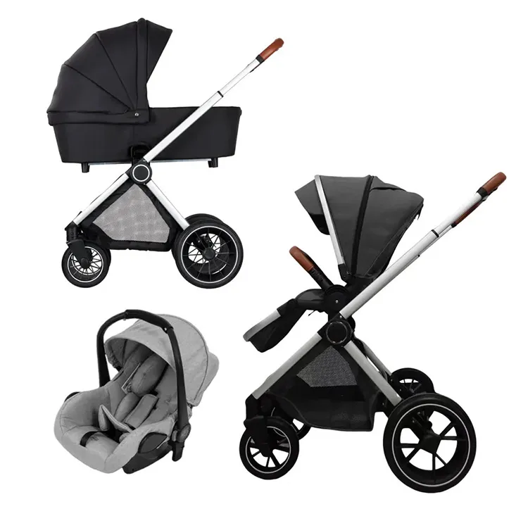 3 in 1 Travel System -rattaat