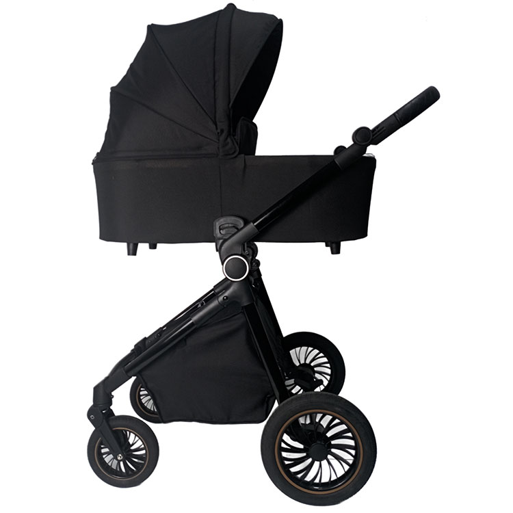 Multi-Function 4 Wheels Baby Stroller Buggy Pram Carrier Travel System 3-in-1 - 1