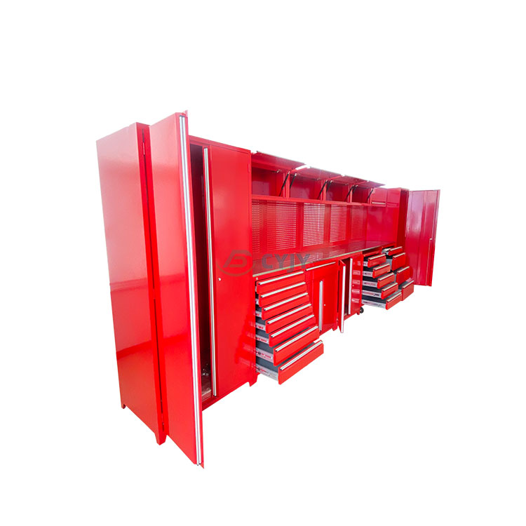 Modulares Garagen-Aufbewahrungssystem mit mehreren Schubladen