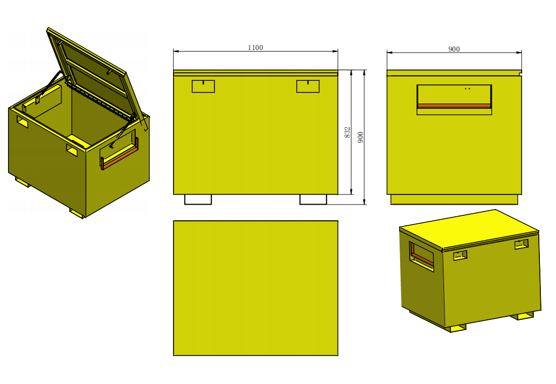 Vietnamese customers get customized yellow toolboxes