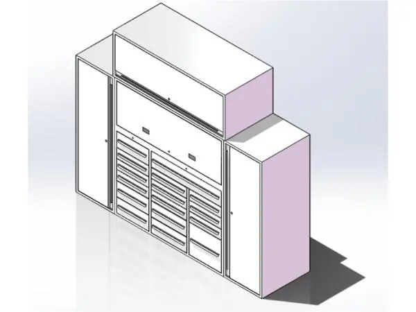 Hộp công cụ tùy chỉnh đặt hàng của khách hàng Hoa Kỳ: Nhà thiết kế CYJY vẽ thiết kế cho sản xuất