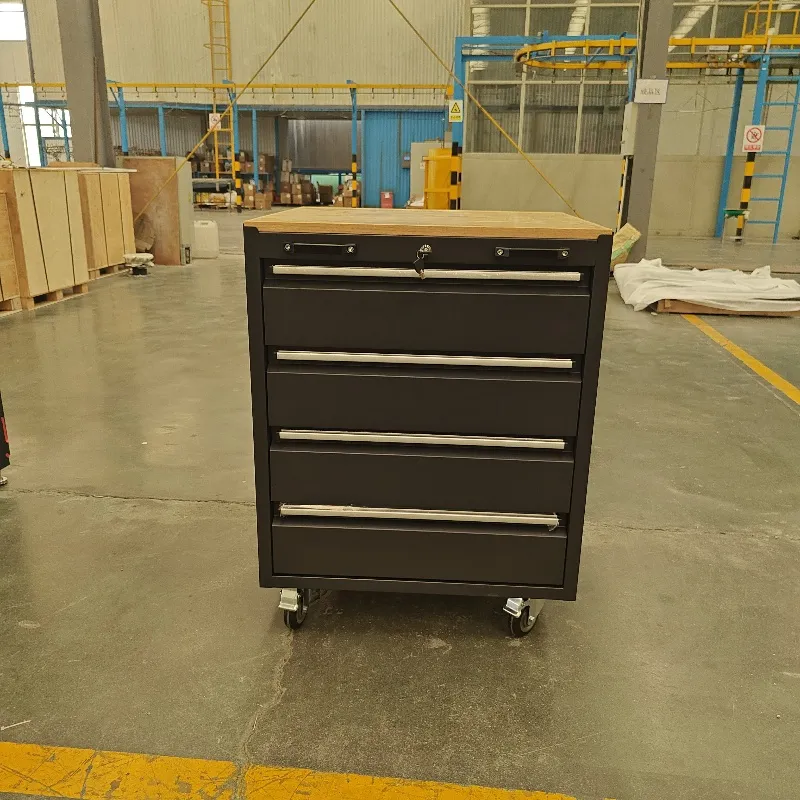 The Black and Gray Tool Trolley Production is Complete