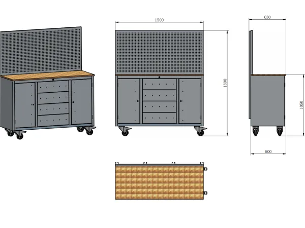 CYJY သည် Tool Cabinet အသစ်ကို Grandly လွှင့်တင်သည်။