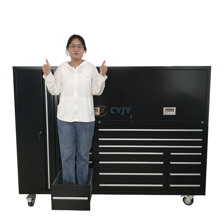 Black Rolling Tool Cabinet