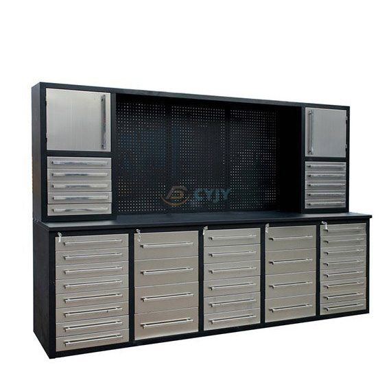 Stainless Steel Multi-layer Drawer Workbench
