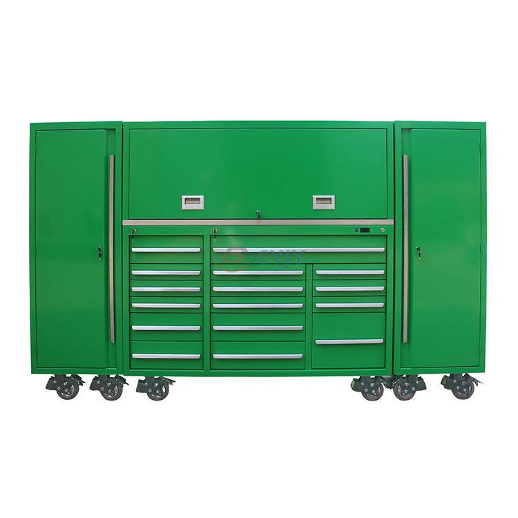 Combination Rolling Metal Tool Cabinet