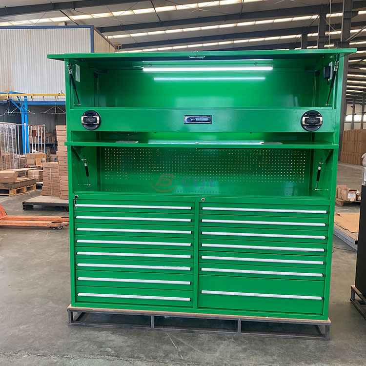 Green Roller Tool Cabinet