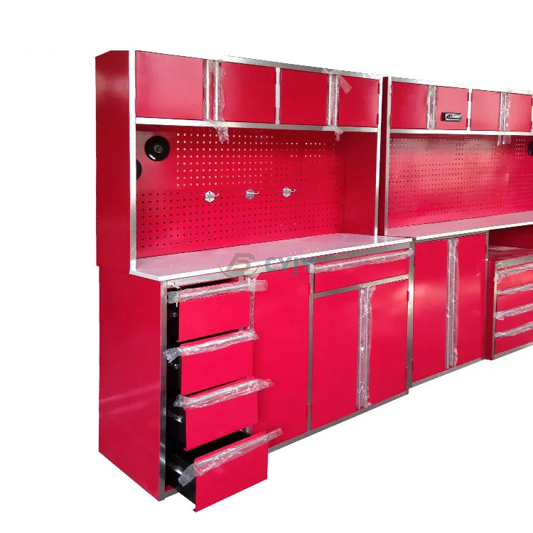 Large Metal Garage Cabinet Combination