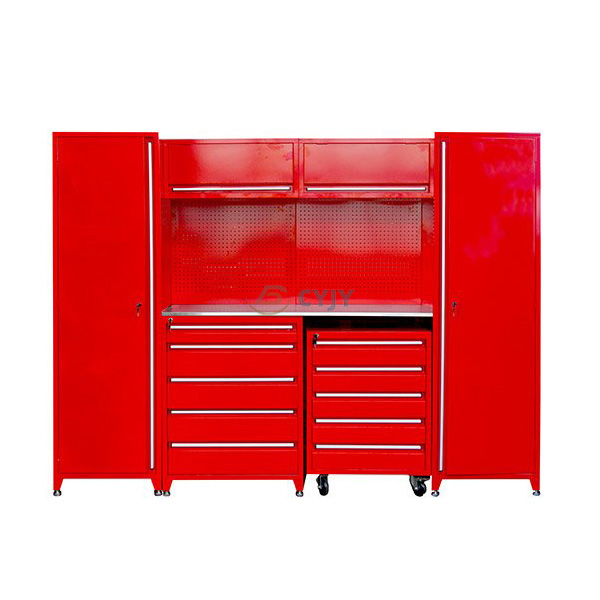 Металлический шкаф для гаража для инструментов