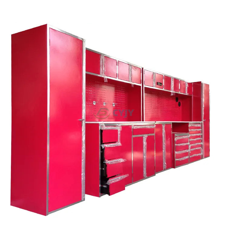 Large Garage Cabinet Set