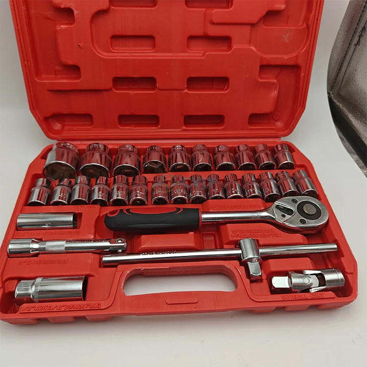 Toothed Ratchet Wrench Set