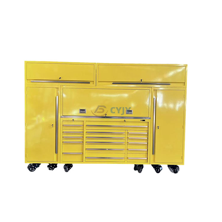 Yellow Heavy Duty Tool Cabinet