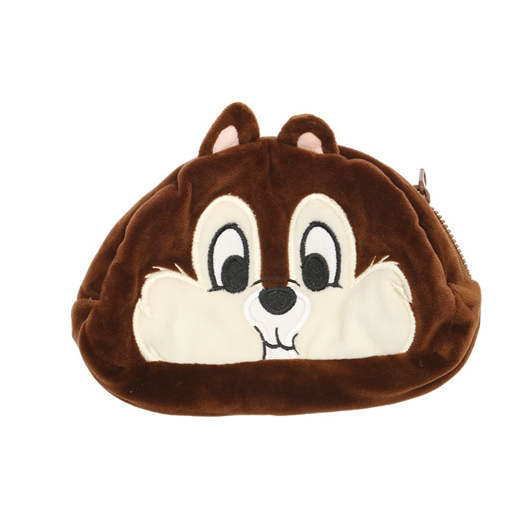 Brown Bear Embroidered Pencil Case