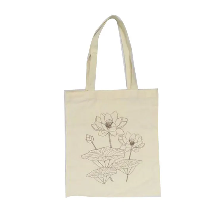 Printed Canvas Tote Bag