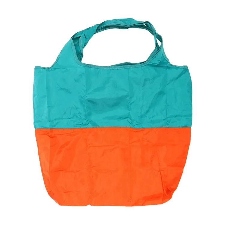 Dalawang-kulay na Folding Environmentally-friendly Shopping Bag