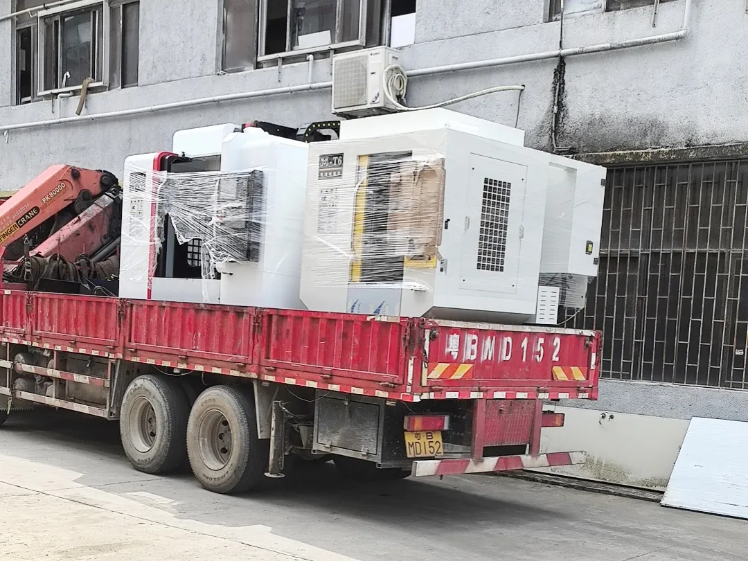 2 sets brand new CNC machines arrived