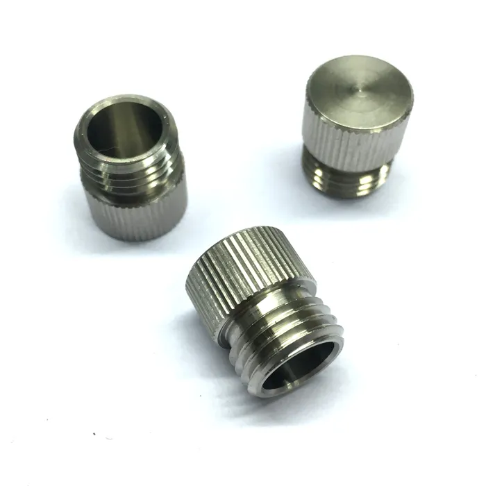 Αλουμινίου CNC Machining Knurled βίδα