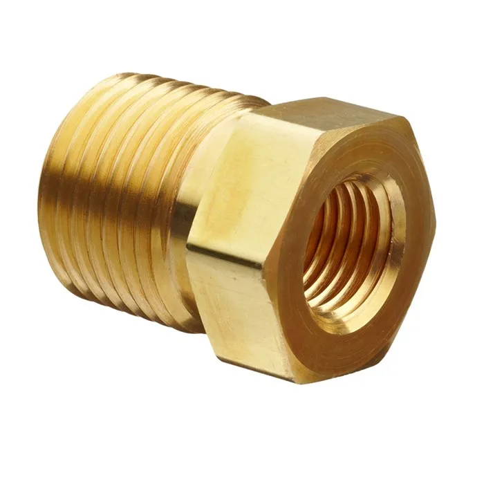 Brass CNC Machining Reducer Bushing