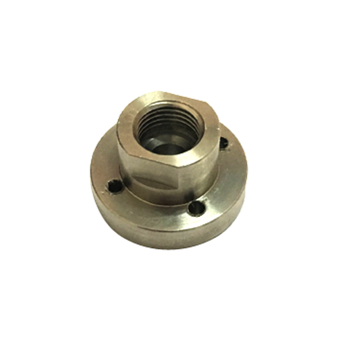CNC Machined Steel Threaded Pipe Flange