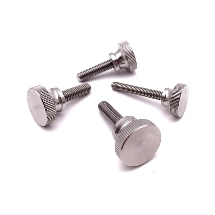 Hindi kinakalawang na asero CNC Machining Thumb Screw