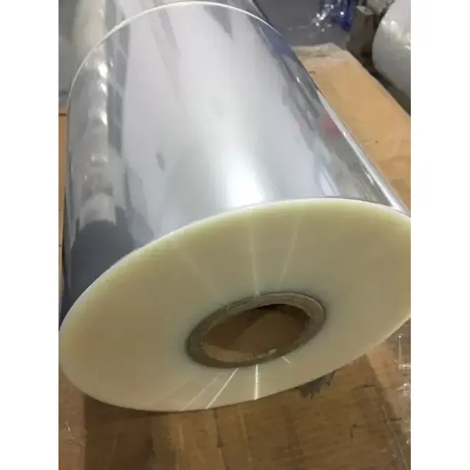 Rouleau de film PET en plastique d'emballage