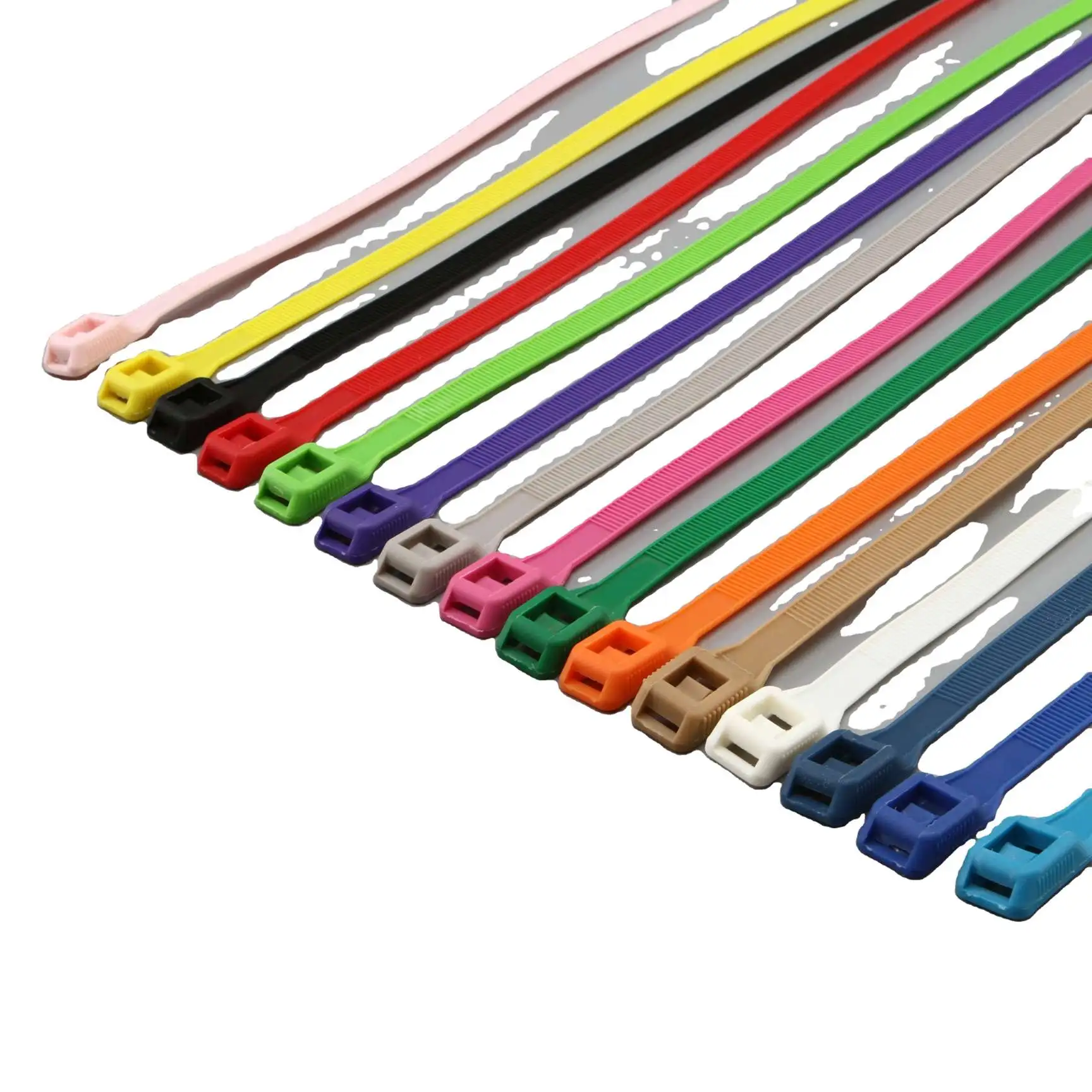 Anti disassembly nylon cable ties