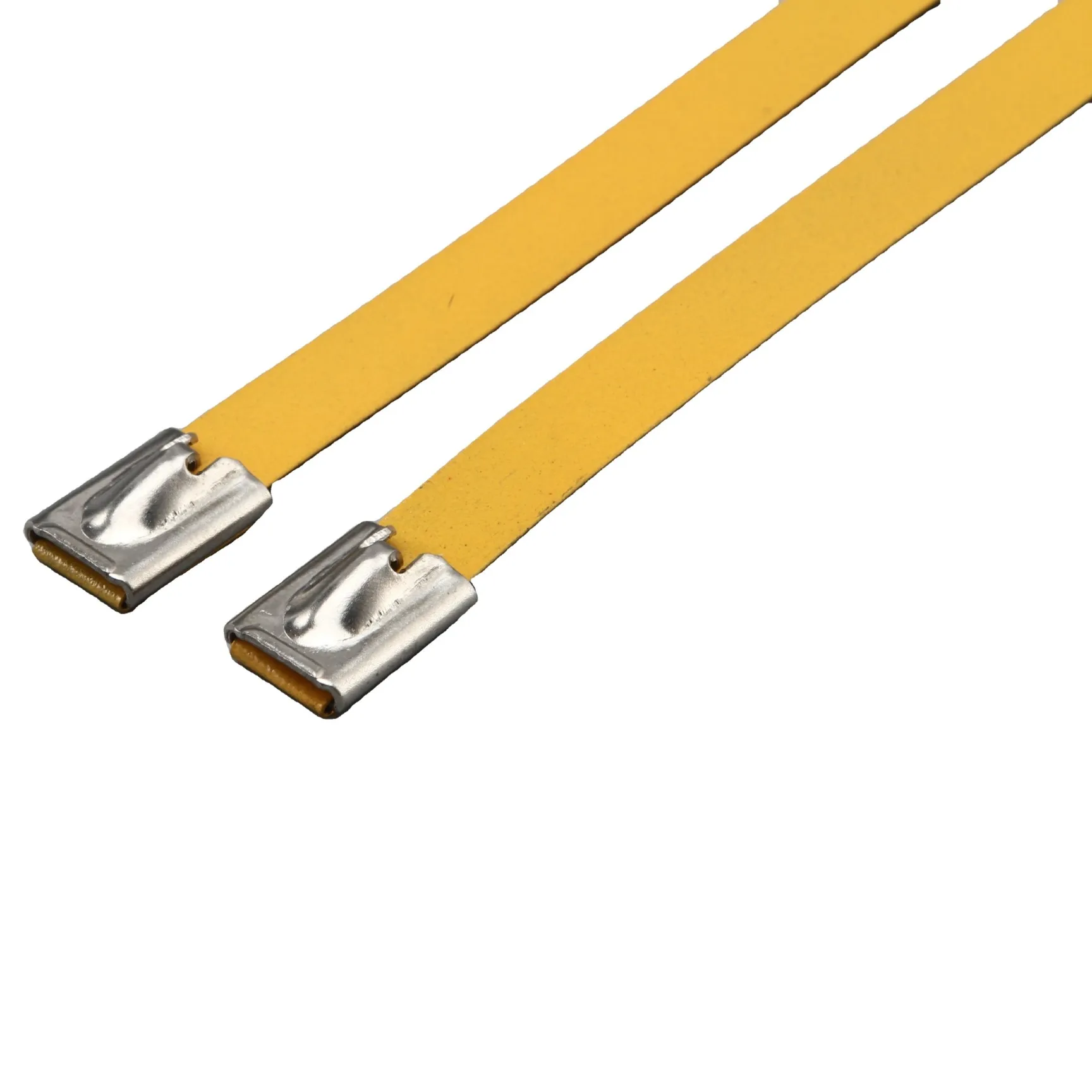 Self-locking Stainless Steel Epoxy Coated Cable Ties