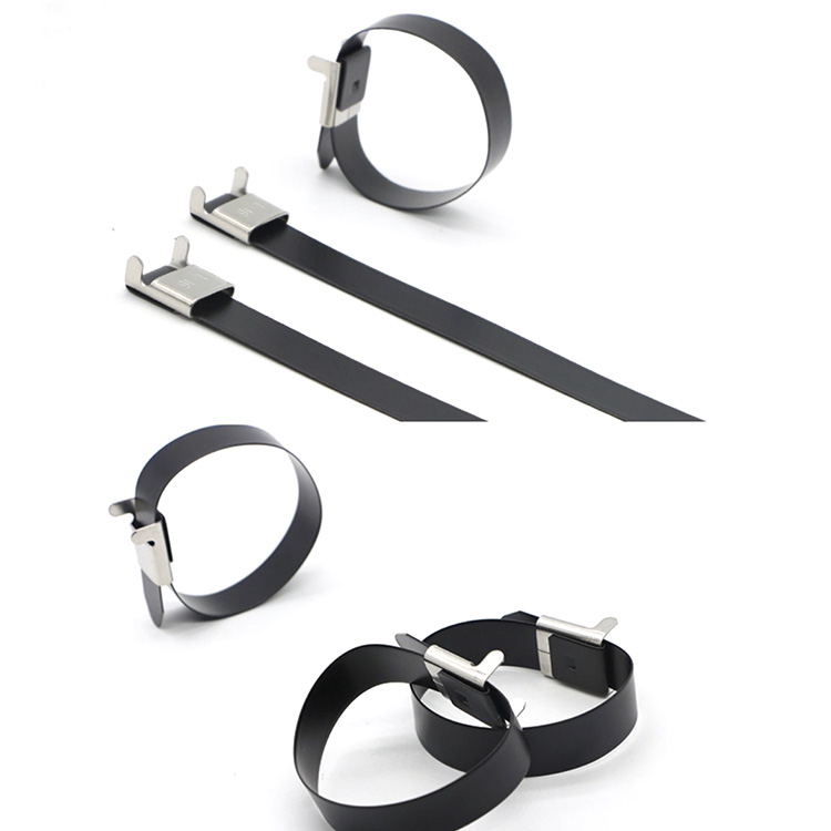 Stainless Steel Epoxy Coated Cable Ties - 2 