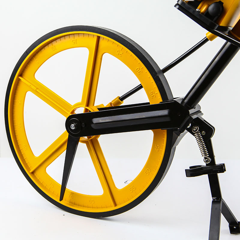 Roda Pengukur Mekanik Berpenggerak Roda Gigi 12 Inci yang Dapat Dilipat