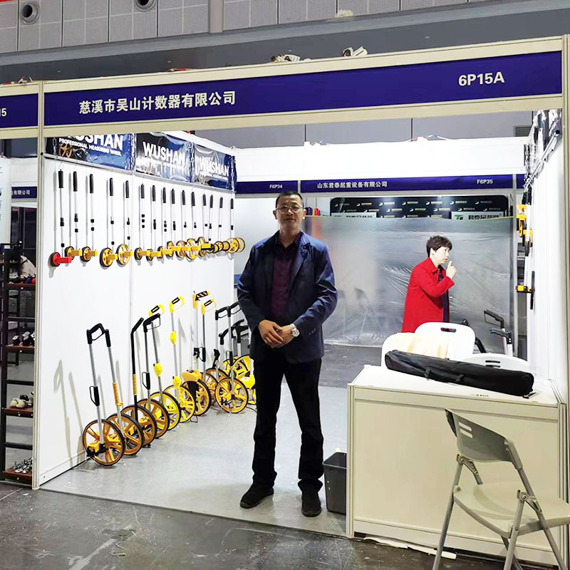 Η Cixi Wushan Counter Co., Ltd. Παρουσιάζει τον τροχό μέτρησης τελευταίας τεχνολογίας στη Διεθνή Έκθεση Υλικού της Κίνας στη Σαγκάη