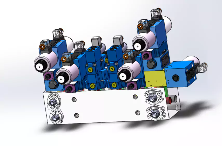 Specification for design of hydraulic valve blocks