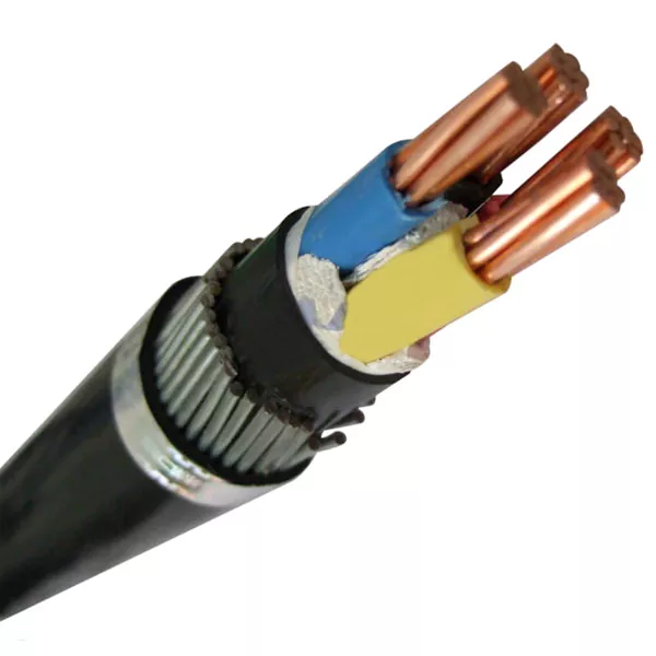 0.6/1 kV Multi-core cables wire armoured with copper conductor