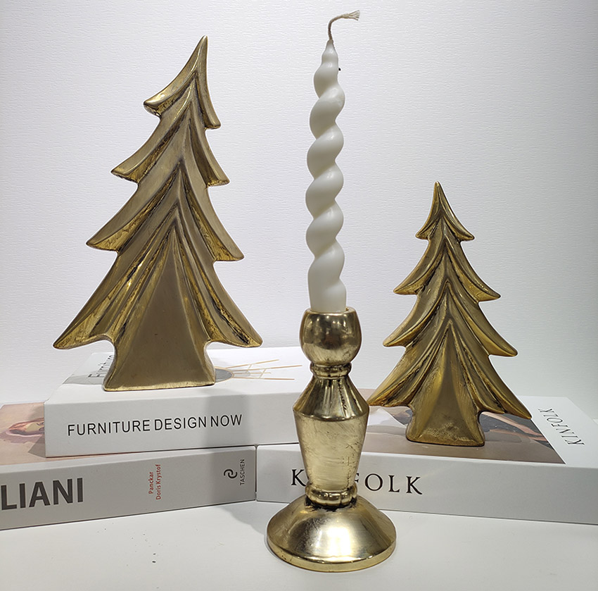 Electroplated Candleholder Christmas tree Decoration