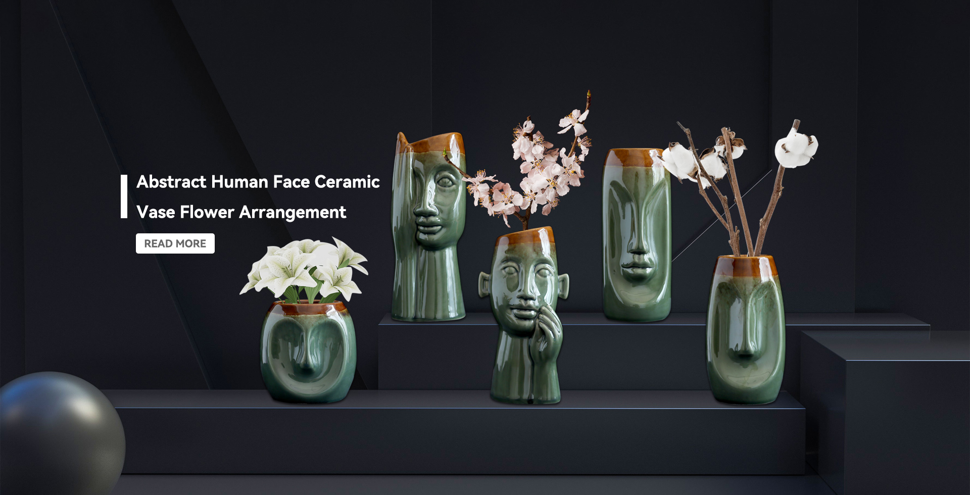 Art Ceramic Vases and Home Decor Series Suppliers