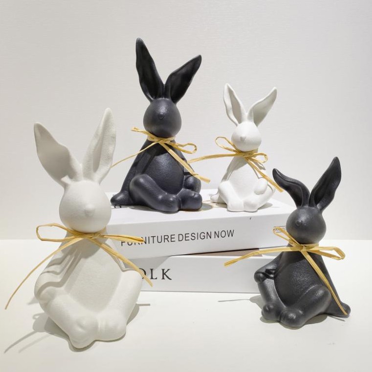Creative and Fun Desktop Ornament: Yoga Bunny